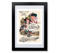 Hunt For The Wilder People Cast Signed A4 Poster Photo Print Framed Autograph Gift Movie Film (A4 BLACK FRAMED & MOUNTED)