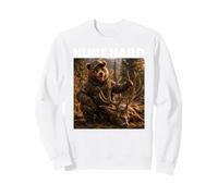 Hunt Hard Bear Hunter Hunting Life Deer Duck Hunting Shirt Sweatshirt