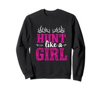 HUNT Like A GIRL Bold Hunting Sweatshirt