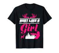 Hunt Like a Girl Huntress Hunting Shirt Women Huntresses T-Shirt