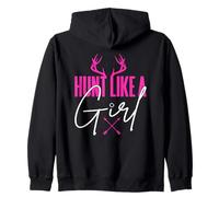 Hunt like a Girl Outdoors Female Hunter Zip Hoodie