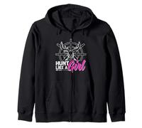 Hunt Like A Girl Zip Hoodie