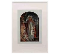 Hunt William Holman Holman Hunt 1908 The Light of the World A3 A4 Framed Print