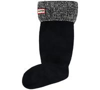 Hunter 6 Stitch Cable Knitted Black Tall Boot Socks