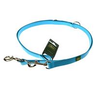 Hunter® Adjustable Dog Leash Lead Convenience Neon Turquoise 20mm x 200cm (max)