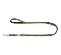 HUNTER Adjustable leash Hilo 15/200 mesh, brown