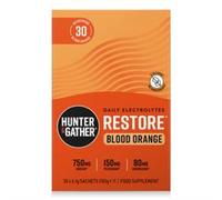 Hunter and Gather Restore Hydration Electrolytes Blood Orange 30 x 6.1g per pack