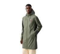 Hunter Andrea Pu Rain Coat Unisex Adults Green Rain Coat S