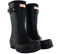 Hunter Backstrap Short Mens Black Weellington Boots - Size UK 8