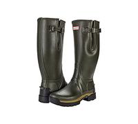 Hunter Mens Balmoral Adj Tec Sole Tall Boot Dark Olive - Green - Size UK 9