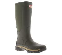 Hunter Balmoral Hybrid Tall Wellington Boots, Olive