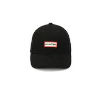 HUNTER Baseball Hat, 100% Cotton Cap with Brand Logo, Comfortable & Versatile Accessory, Black, One size