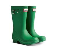 Hunter Big Kids Green Original Boots Natural