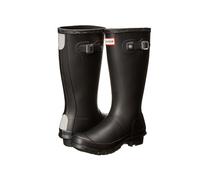 HUNTER BOOT LTD Boy's Unisex Original Kids' Gloss' Rain Boots, Black, 3 UK Child