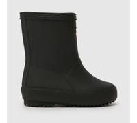 HUNTER BOOTS Black Original Kids First Insulated Toddler Wellies UK 8 (EU 25)