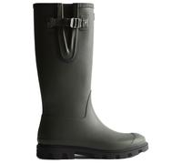 Hunter Boots - Field Downpour Adjustable Boot - Wellington boots size 39, black/grey