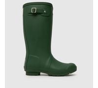 HUNTER BOOTS Green Original Kids Insulated Youth Wellies UK 4 (EU 37)