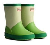 Hunter Boots - Kid's First Colour Block Insulated Boot - Wellington boots size 1, green