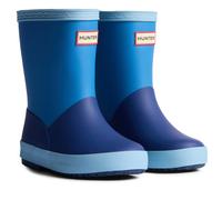 Hunter Boots - Kid's First Colour Block Insulated Boot - Wellington boots size 2, blue