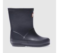 HUNTER BOOTS Navy Kids First Toddler Boots UK 5 (EU 22)