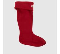 HUNTER BOOTS Tall Welly Socks in Red, Fabric, Size: 3-5 UK 3-5