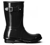 Hunter Womens Gloss Black Original Short Wellington Boots UK 8/EU 42/US 10