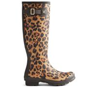 Hunter Boots - Women's Original Tall Leopard Boot - Wellington boots size 42, brown