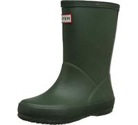 Hunter Kids First Classic Wellies Boot Boys Shoes In Green UK 1 -13