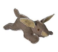 Hunter Canvas Wild 60840 Dog Toy Rabbit | Polyester Rabbit Squeaky Toy Vintage Style 10.6 in