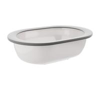 Hunter Cat Litter Box Oligo White/Light Gray 58x40x19 Cm For Cats Hygienic