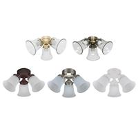 Hunter ceiling fan add-on light kit 3 LIGHT FLUSH MOUNT