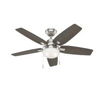 Ceiling Fan Arcot Nickel with Lights & Pull Cords