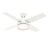 Ceiling Fan Dante White with Light & Remote