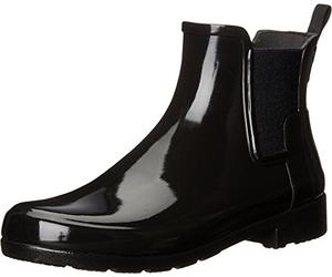 Hunter Chels Refin Glo Women's Orig Chelsea Refined Gloss Knee High Boot