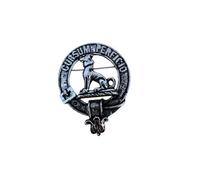 Hunter Clan Crest Pewter Cap Badge Brooch