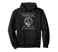 Hunter clan proud heritage Scottish last name vintage Pullover Hoodie