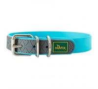 Hunter - Collar Convenience - Dog collar size Halsumfang 23 - 31 cm - Breite 2,0 cm, turquoise