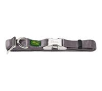 Hunter - Collar Vario Basic aluminum resealable Large neck 40-55 cm gray