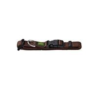 HUNTER Collar Vario Basic extra wide, XS/15 Nylon, brown