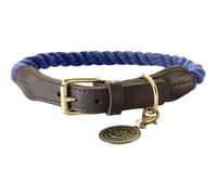 HUNTER Collar with Rope List, 38-44, Dark Blue