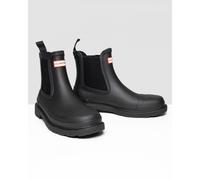 Hunter Commando Womens Chelsea Boot - Black material_Rubber - Size UK 8