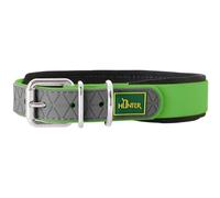 HUNTER Convenience Comfort Dog Collar Plastic Material Neoprene 55 M - L Apple Green