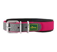 HUNTER Convenience Comfort Dog Collar Plastic Material Neoprene 55 M-L, Raspberry