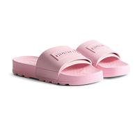 Hunter Core Embossedr Polyurethane Women's Parfait Pink Slides UK 8