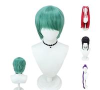 Hunter Costume Rumi Wig, Anime Cosplay Wig, Hair Accessories for Costume Party for Men Women (Bebi)