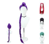 Hunter Costume Rumi Wig, Anime Cosplay Wig, Hair Accessories for Costume Party for Men Women (Rumi)