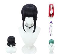 Hunter Costume Rumi Wig, Anime Cosplay Wig, Hair Accessories for Costume Party for Men Women (Zoey)