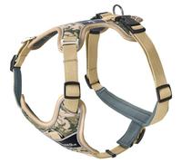 Hunter Divo Camouflage Harness Ergonomic 5-Way Adjustable with Aluminium Buckles Breathable Padded 3M Scotchlite Reflective Size M Beige