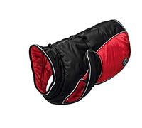 HUNTER Dog coat Uppsala Extreme 80 Black/Red, XL