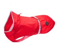 Hunter - Dog Coat Uppsala Rain - Dog coat size Rücken 35 cm - Hals 26-54 cm / Bauch 40-52 cm, red